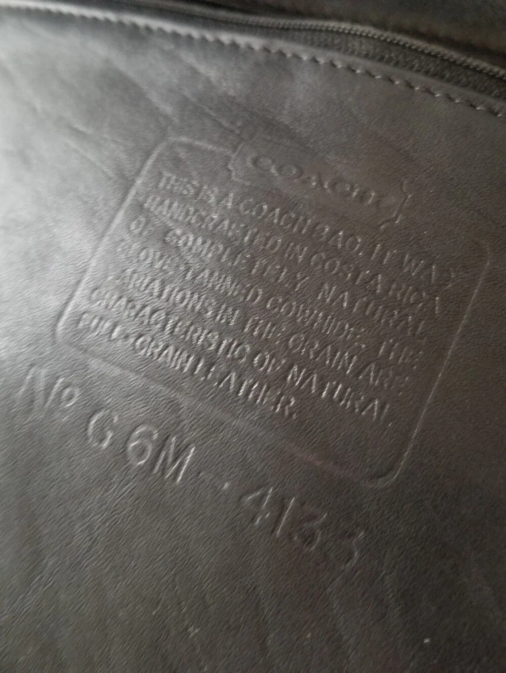 Coach Waverly Vintage Tote Bag Satchel Zip Top - Picture 15 of 16